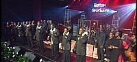 THE BROTHERS WITH CHOIR PLAY TO A SOLD OUT CROWD...