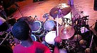 DWAYNE ON DRUMS...